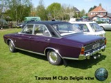 Taunus M Club op Ford meeting Nazareth 2013